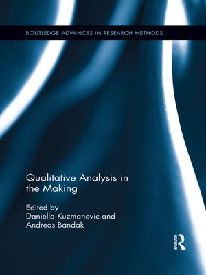 cover image of Qualitative Analysis in the Making